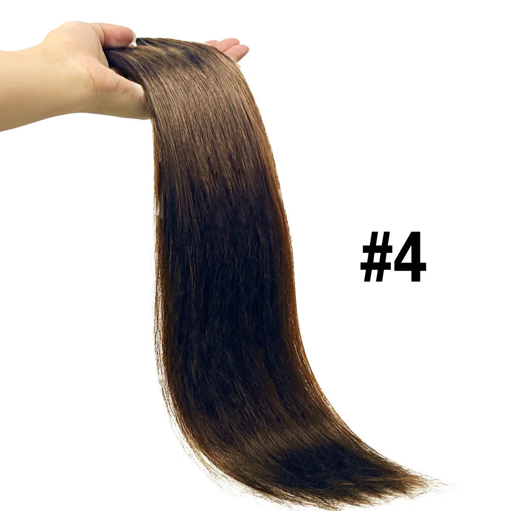 Natural Straight Clip in Hair Extensions Human Hair Seamless Clip in Extensions 100% Unprocessed Full Head Brazilian Virgin Hair