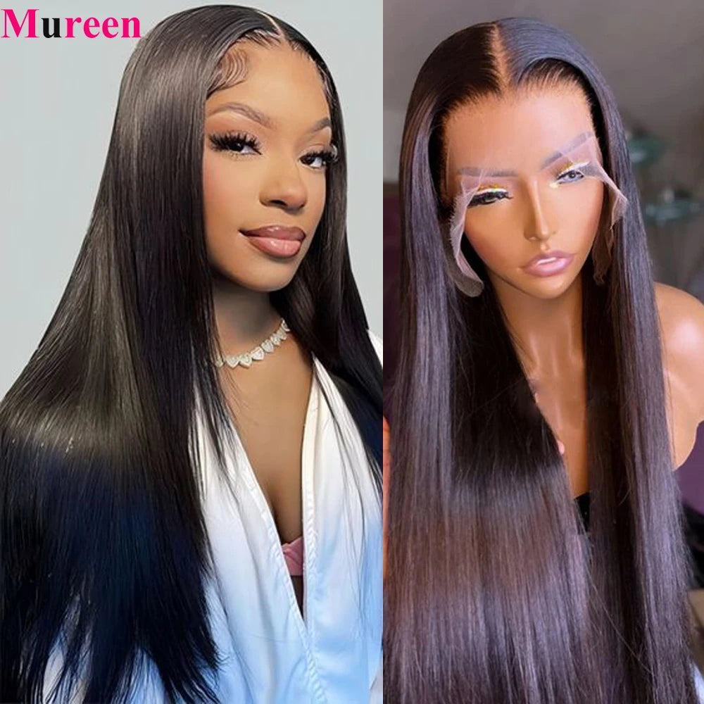 250% Density Straight Hair 13x6 HD Lace Frontal Wig 100% Human Hair 13x4 Full Lace Front Wig For Women Human Hair Wigs