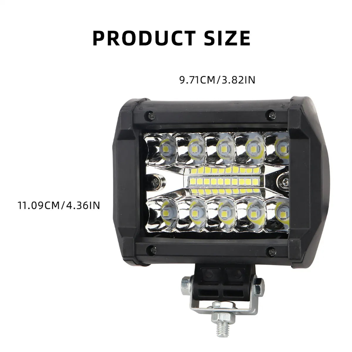 2Pcs Spot Flood Combo Beam Led Light Bars Off Road LED Work Light For Car 4x4 ATV SUV Led Auxiliary Modified Headlights