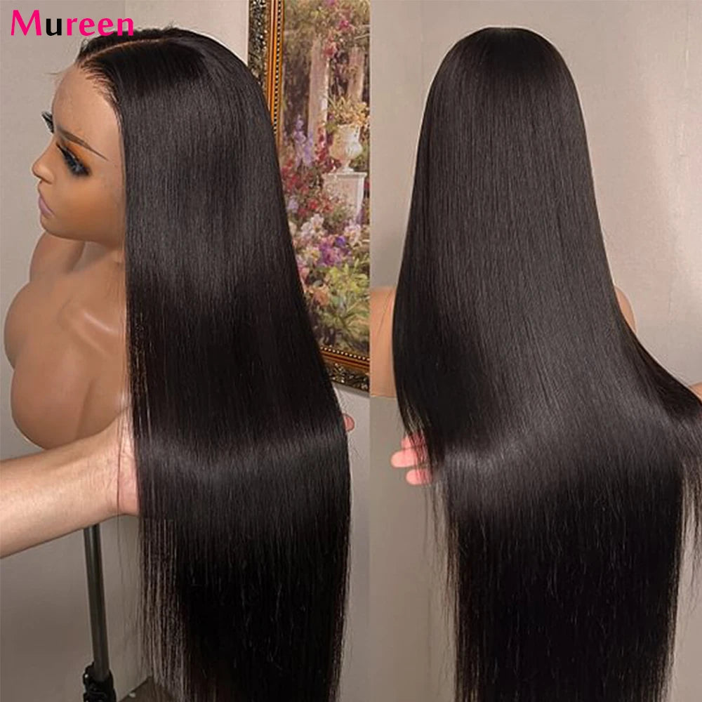 250% Density Straight Hair 13x6 HD Lace Frontal Wig 100% Human Hair 13x4 Full Lace Front Wig For Women Human Hair Wigs