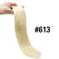 Clip Ins Straight Seamless Brazilian Human Hair Extensions Natural Color Invisible Clip In Hair Extension 16-26 Inches For Women