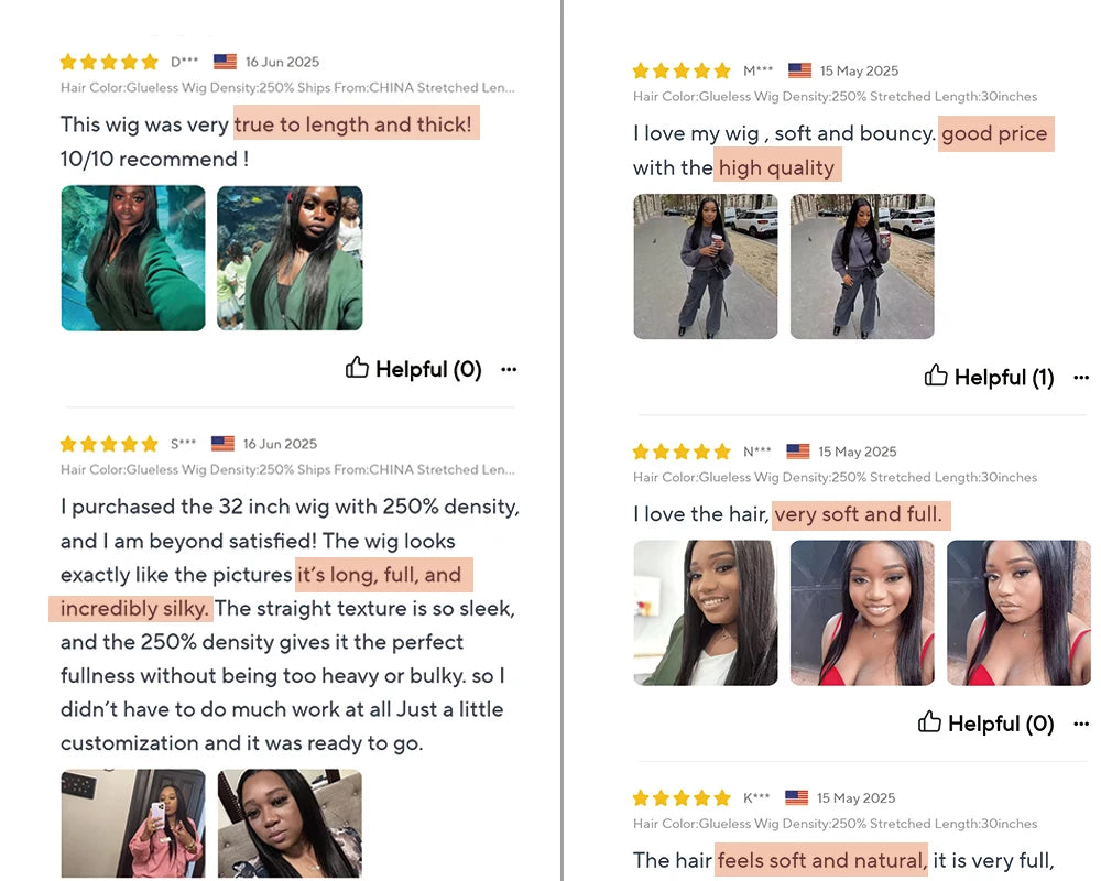 250% Density Straight Hair 13x6 HD Lace Frontal Wig 100% Human Hair 13x4 Full Lace Front Wig For Women Human Hair Wigs